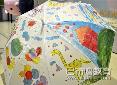 漂亮的手繪雨傘